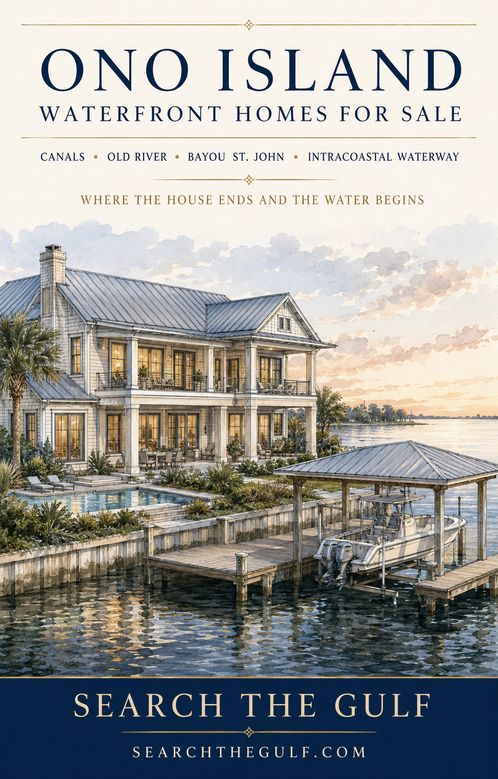 Ono Island Waterfront Homes and New Construction For Sale Ono Island Waterfront Homes and New Construction For Sale